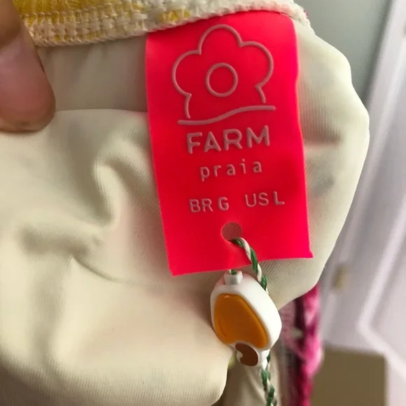 Farm Rio Chita Swimsuit One Piece Floral Size Large - Picture 9 of 11